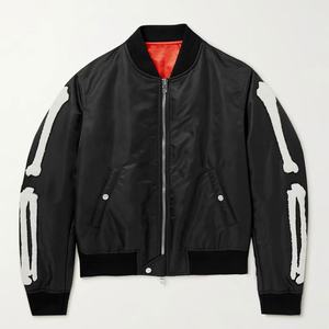 Nouvelles vestes de baseball de vêtements de sport unisexes classiques personnalisées vente en gros veste de bombardier de vol vierge personnalisée - Product Image 1