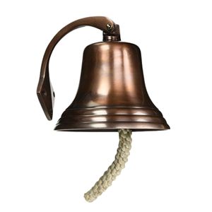 Cloche de bateau nautique en laiton pur plaqué argent de qualité supérieure, idéale pour offrir en cadeau, pour la décoration de bureau, pour la décoration intérieure, pour la décoration extérieure - Product Image 5