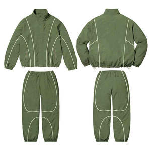 Conjunto de Chaqueta y Pantalones Cortavientos de Alta Calidad para Hombre, Ropa Deportiva Ligera, Traje de Entrenamiento para Exteriores - Product Image 6