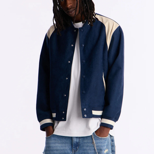 Best Soft Fabric Premium Product College Jackets, Best Seller OEM Service Latest Product Customized Logo Print Varsity Jacket - Product Image 1