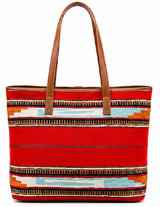Sac fourre-tout à motif tribal de qualité supérieure pour femmes, grande capacité, sac à main bohème, sac de voyage à bandoulière tendance - Product Image 2