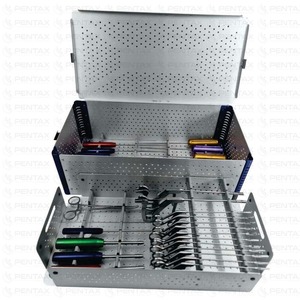 Ensemble d'instruments chirurgicaux d'arthroscopie de l'épaule Pentax de haute qualité pour la réparation de la coiffe des rotateurs, en acier inoxydable allemand, certifié CE - Product Image 1