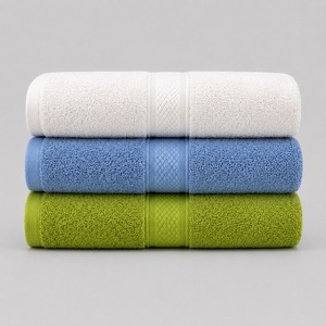 Serviette en tissu éponge doux très demandée, conçue avec des boucles tissées serrées pour un séchage quotidien confortable et une absorption fiable - Product Image 1