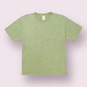เสื้อยืดผู้ชายแบบย้อมสีสไตล์ Acid Wash ผลิตในปากีสถาน พิมพ์ลายดิจิตอลตามสั่ง แขนสั้น ทรงหลวม ไซส์ใหญ่สำหรับผู้ใหญ่ - Product Image 2