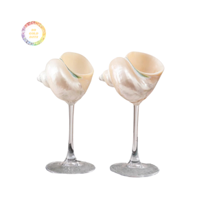 New Product 2026 Seashell Martini Glasses Shell Wine Glasses Wedding Bridesmaid Gift Birthday Gift Bachelorette Party - Product Image 3