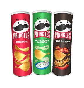 Pringles Classiques Salées 165g - Approvisionnement en Gros Direct Usine (19 Boîtes) pour Distributeurs - Product Image 3