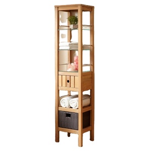 Étagère de salle de bains en teck, accessoires de mobilier en bois de teck, vente en gros - Product Image 1