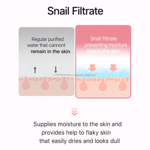 Crema avanzata coreana per la cura della pelle brillante per la pelle di lumaca con acido ialuronico Ceramide e Peptide idratante Formula K Beauty - Product Image 3