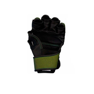 Gants de MMA personnalisés de haute qualité à demi-doigts, conception de votre propre logo disponible, 8oz 12oz 14oz 16oz, en cuir imprimé - Product Image 4