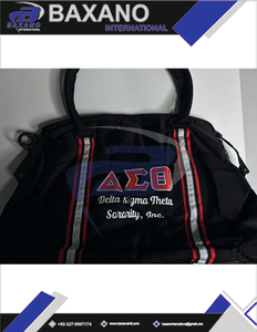 Delta |   Sigma |   Sac de voyage à roulettes en nylon léger grande capacité Theta Sorority DST, style sport de luxe - Product Image 6