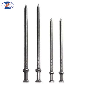 Chiodi in Acciaio a Doppia Testa HF, Personalizzabili da 6D a 16D, Zincati e Lucidati per Legno e Calcestruzzo, OEM e Imballaggio in Cartone - Product Image 5