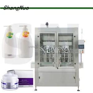 Machine de remplissage de pâte pour crème shampooing cosmétique bouteille en plastique pâte mélange machine de remplissage