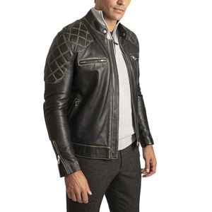 Chaqueta de Cuero Moderna y a la Moda 2026, Talla Adulto para Hombre, Diseño Sólido Disponible a un Precio Razonable - Product Image 3