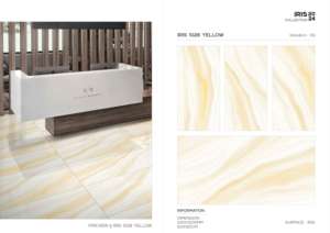 Azulejos de porcelana preferidos por arquitectos, superficie Iris, 60x120cm, 600x1200mm, tamaño 24x48, para áreas elegantes de paredes y pisos interiores. - Product Image 2