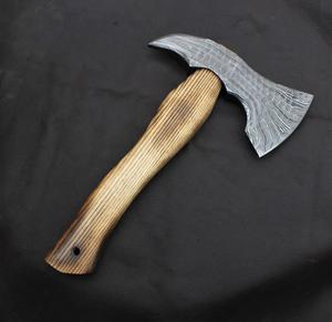 STEEL CRAFT INTERNATIONAL Hand-Forged Steel Flat Backed <b>Axe</b> 12" Ashwood <b>Handle</b> DIY Grade ODM 1 Year Woodworking - Product Image 1