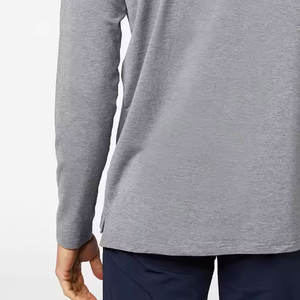 T-shirt à manches longues 100% coton Coupe classique pour homme Tissu respirant Idéal pour toutes les saisons - Product Image 5