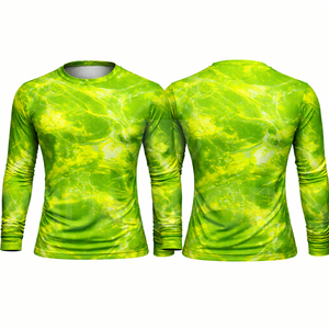 Camisa de Pesca de Manga Larga Personalizada con Protección Solar UPF 50+, Logotipo Impreso en la Parte Delantera, Secado Rápido, Transpirable, Sublimada - Product Image 6