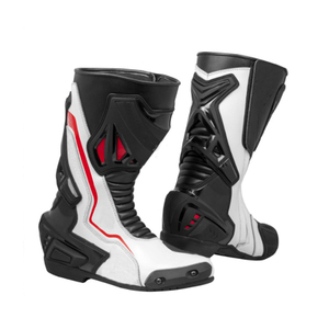 Chaussures de moto en cuir respirantes haute performance pour hommes, personnalisation ODM, antidérapantes, design unique, vente en gros 2026 - Product Image 3