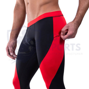 New Arrival Hot Sale Best Service High Performance Top Trendy Design Breathable Fitness Wear Breathable <b>Men</b> Compression <b>Trouser</b> - Product Image 3