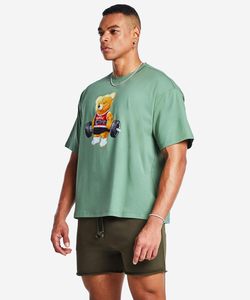 Camiseta Corta de Alta Calidad 100% Algodón Ecológico, Color Negro Sólido, Diseño Personalizado para Hombre - Product Image 2