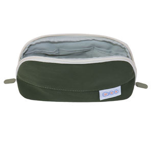 Estuche Multifuncional para Lápices Tamaño A5, Resistente al Agua, para la Escuela y Oficina, Diseño Personalizado, Bolsa de Papelería de Nailon Verde - Product Image 2