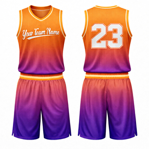 Conjunto de Uniforme de Baloncesto LEVEL SPORTS LS-808 Personalizado en Blanco y Dorado, Camiseta sin Mangas con Cuello en V y Pantalones Cortos a Juego, Transpirable, de Poliéster - Product Image 6