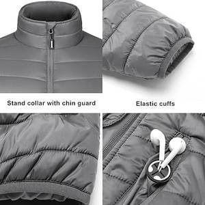 Chaqueta de Invierno Acolchada para Hombre, Ligera, Ideal para Viajes, Resistente al Agua, OEM, Impresión en Serigrafía, Bordado Personalizado - Product Image 6