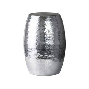 Best Selling Hammered Metal Cylinder <b>Stool</b> Industrial Home Furniture Handmade Living Room Decor Ottoman - Product Image 1