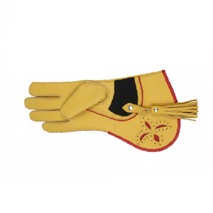 Gants de fauconnerie en cuir personnalisés, prix d'usine OEM ODM, qualité supérieure, confortables, durables, protection des mains, fournisseur - Product Image 2