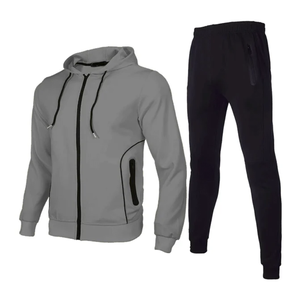 Veste à capuche zippée coupe-vent personnalisée pour homme, écologique, pour l'automne et l'hiver, tenue de sport pour adultes, vêtements de jogging - Product Image 4