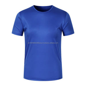 T-shirt de sport à manches courtes, respirant, tricoté, à séchage rapide, avec logo personnalisé OEM, broderie, design imprimé, pour hommes et femmes - Product Image 5