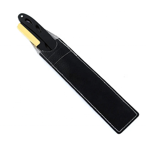 Rasoir droit professionnel de haute qualité, couleurs personnalisées, double lame jetable en acier inoxydable, rasage vintage manuel rétro pour barbier - Product Image 4