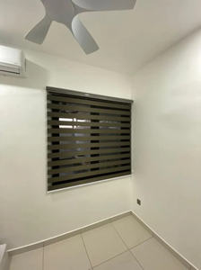 Smooth-pull EX08 Electric Zebra <b>Blind</b> Built-in Plain Design UV-resistant Waterproof Curtain for Shop-<b>window</b> Day-Night Light - Product Image 4
