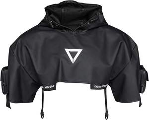 Sudadera con Capucha Corta para Hombre, Estilo Techwear, Streetwear, Táctica, Cyberpunk, con Múltiples Bolsillos, Ropa Personalizada al por Mayor - Product Image 1
