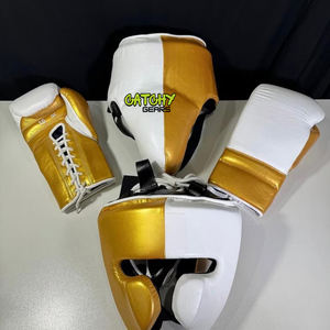 Ensemble professionnel de boxe MMA : gants, protège-poignets et bandages pour l'entraînement de kickboxing et le fitness - Product Image 2