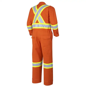 Wholesale Engineering Coverall Uniform Heavy Duty Work <b>Overall</b> for Men Women Multi Pocket Windproof Polyester Dangri Safety Work - Product Image 2