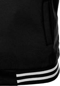 เสื้อแจ็คเก็ตหนังสไตล์เบสบอลลำลองสำหรับผู้ชาย รุ่นใหม่ ปักลายตัวอักษร  บางเบา กันลม สไตล์ฮิปฮอป ทรงหลวม - Product Image 6