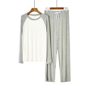 Ensemble de pyjamas confortables pour hommes en gros – Tenue de détente respirante pour la maison – Vêtements de nuit pour hommes - Product Image 3