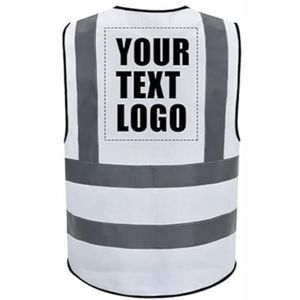 Chaleco de seguridad ligero reflectante para trabajadores de la construcción, chaleco de seguridad protector de malla transpirable verde neón - Product Image 3