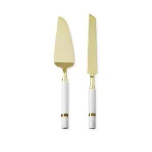 Ensemble de spatules à gâteau en acier inoxydable de qualité supérieure avec poignée design pour un service et une présentation fluides des desserts - Product Image 5