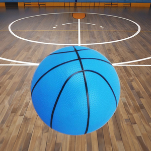 New Arrival Custom Logo Design Colorful Rubber Leather <b>Basketball</b> <b>Size</b> 4 High-quality Durable Popular Sports Item - Product Image 1