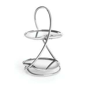 Support géométrique en métal, présentoir à cadre doré, support de décoration pour traiteur, support à gâteaux pour fête - Product Image 4