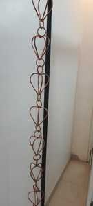 Luxury Decorative Metal Rain Chains for <b>Garden</b> Roof Outdoor Home Decor-Handmade & Waterproof - Product Image 1