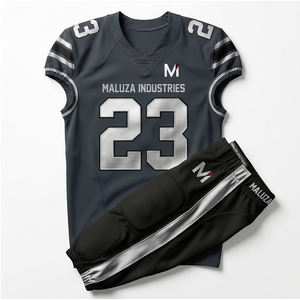 Uniforme Profesional de Fútbol Americano, Pantalones y Camiseta Personalizados para Equipos Deportivos, MALUZA Industries, Kit Grid Iron - Product Image 5