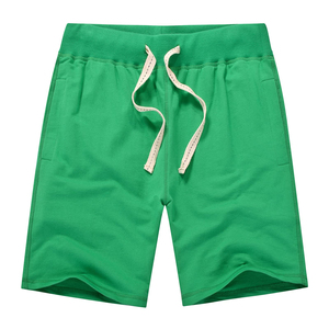 กางเกงขาสั้นกีฬาแฟชั่นสั่งทำขายส่ง คุณภาพสูง ปักลายอย่างดี ผ้าฝ้าย มีเชือกผูกเอว - Product Image 1