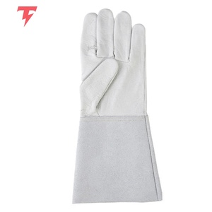 High Performance Customized Leather Cotton Welding <b>Gloves</b> Full Thumb Welders Men <b>Women</b> TIG Use Molten Metal Splash Protection - Product Image 6