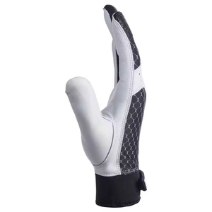 Guantes de Béisbol Personalizados al Por Mayor, Guantes de Béisbol de la Mejor Calidad Hechos de Cuero Vacuno, Guantes de Bateo Blancos y Negros - Product Image 4