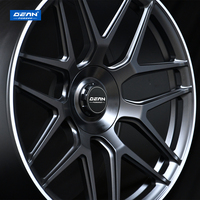 Rines Forjados DEAN DP184 6061 de Diseño Cóncavo para Benz-G500, 19/20/21/22 Pulgadas, 5x112/114.3/120, Negro Mate, Nuevos y Personalizados