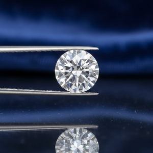 Diamant rond naturel véritable de couleur G, pureté I2, solitaire, non monté | Pierre précieuse certifiée taille brillant pour fiançailles et fabrication de bijoux fins - Product Image 1