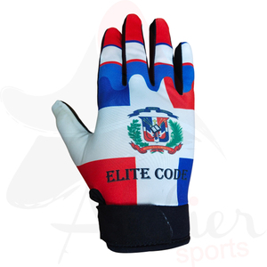 Guantes de Bateo de Béisbol Antideslizantes para Niños de República Dominicana, Guantes de Bateo de Béisbol OEM, Guantes de Bateo de Béisbol que Absorben la Humedad - Product Image 4